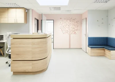 Kinderarztpraxis Dr. Abbas – Freundliche und einladende Räume für kleine Patienten